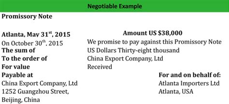negotiable .
